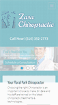 Mobile Screenshot of floralparkchiropractor.com